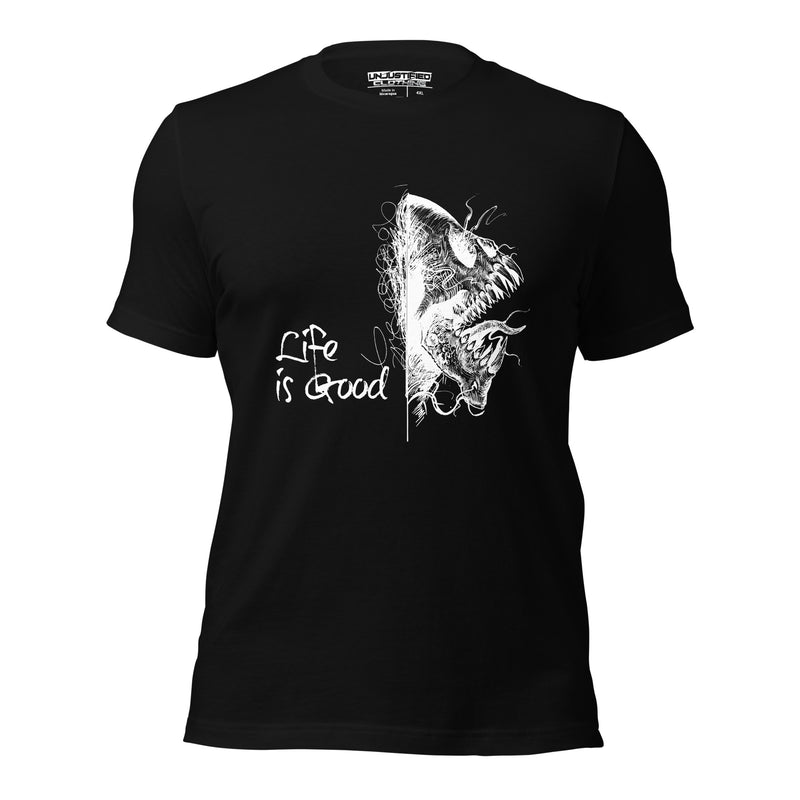La vida es buena camiseta
