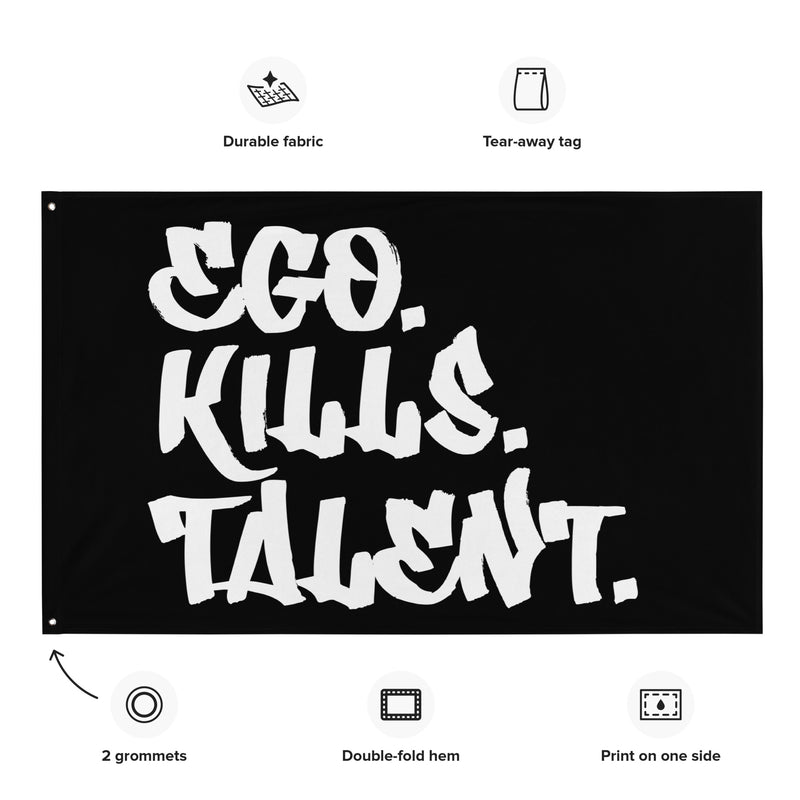 El ego mata la bandera del talento