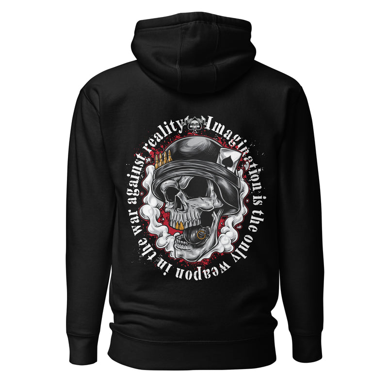 Sudadera con capucha de realidad
