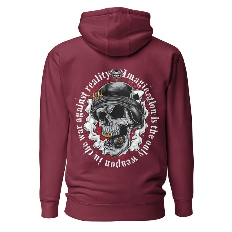 Sudadera con capucha de realidad