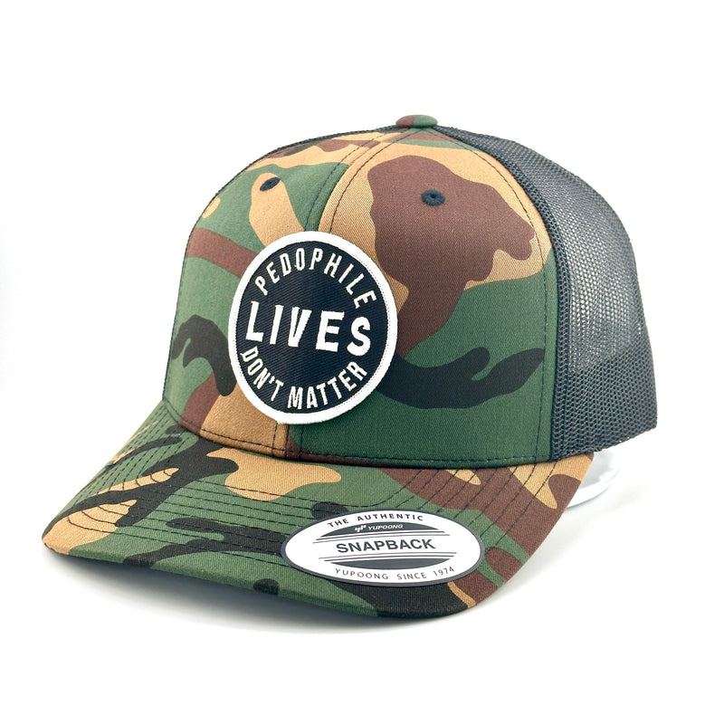 Pedo Lives Don't Matter Snapback Hat