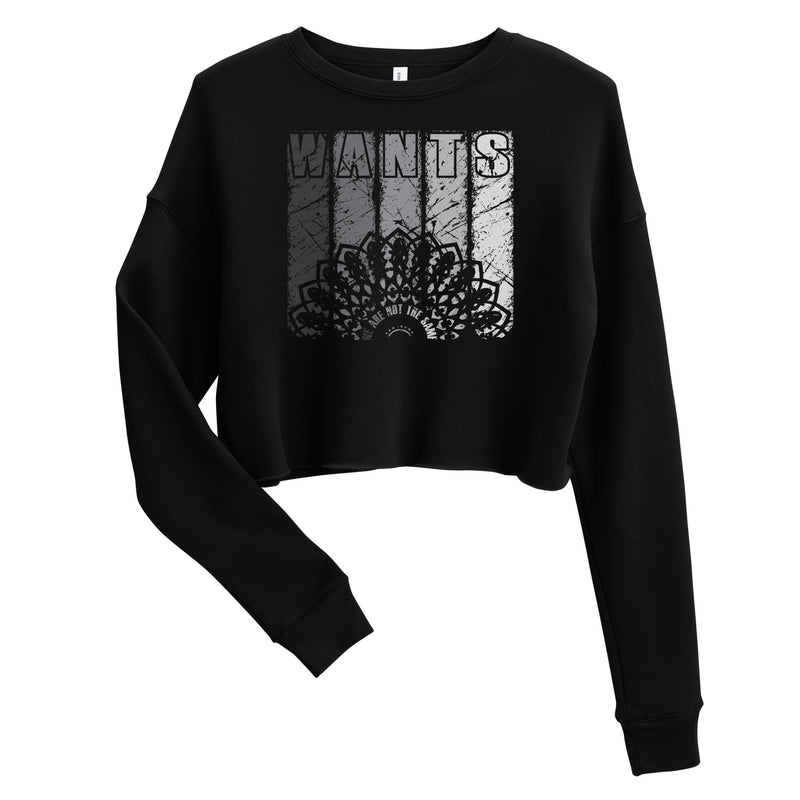 WANTS Crop Sweatshirt