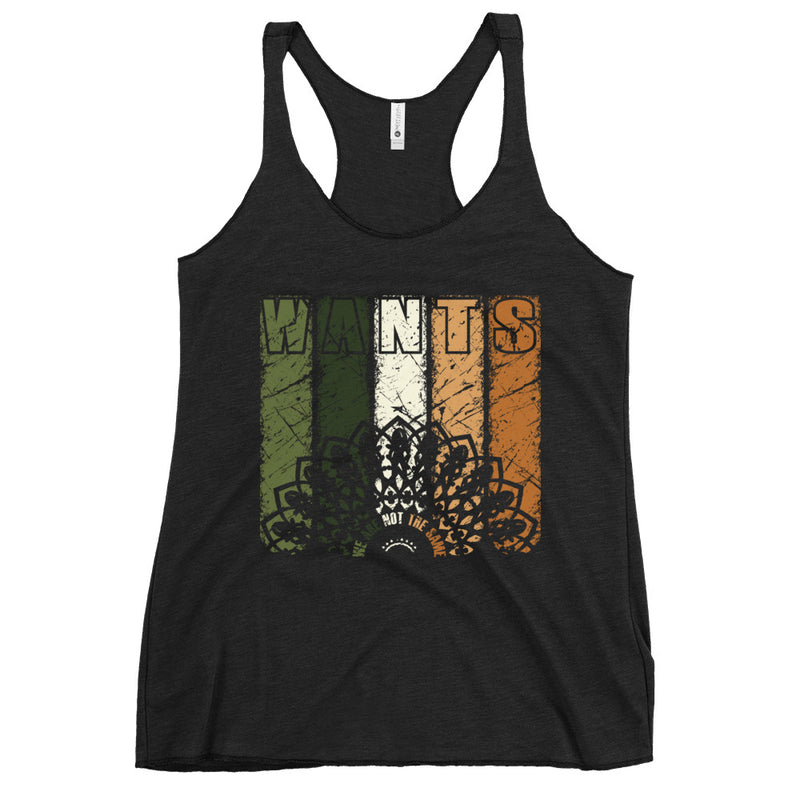 WANTS Women's Racerback Tank
