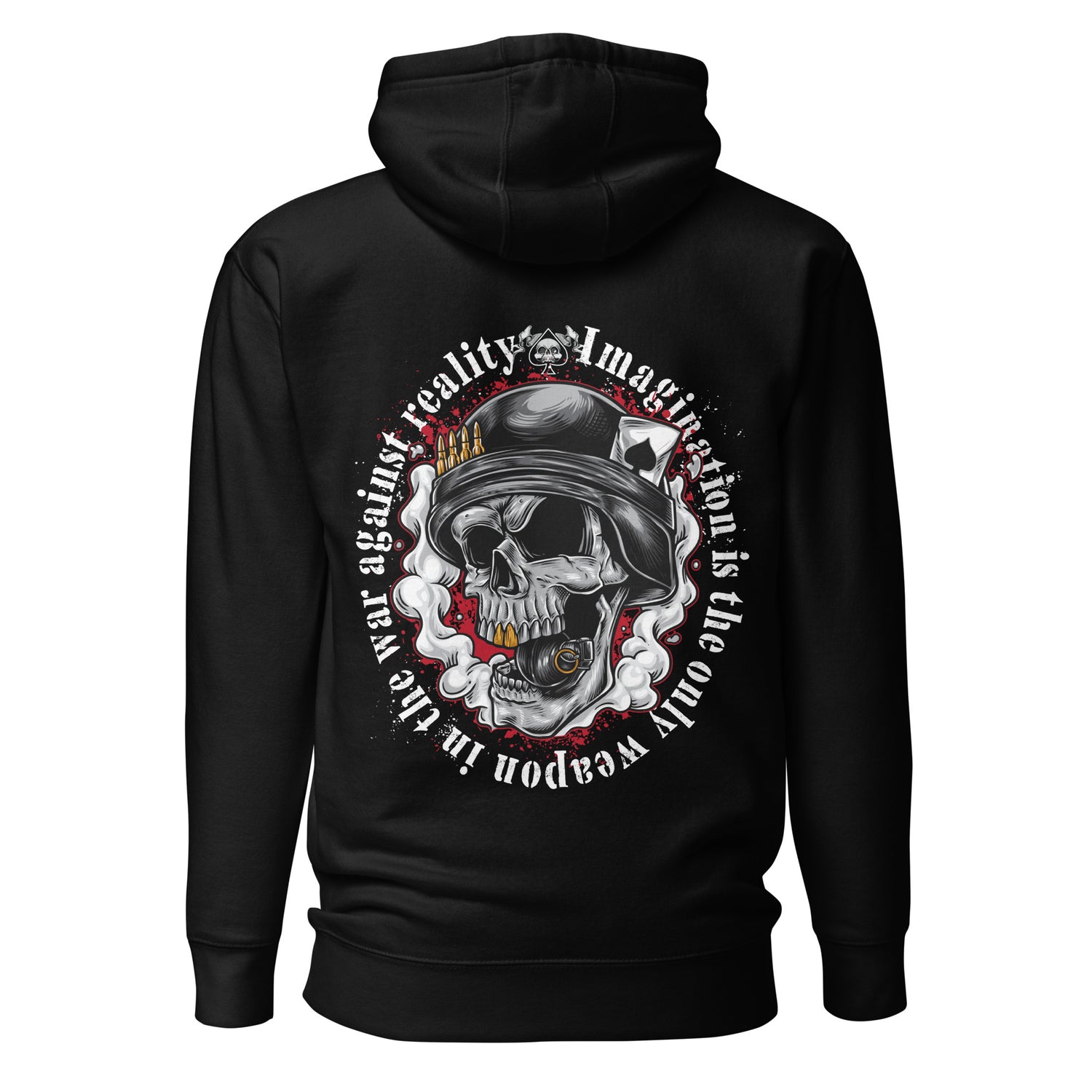 Sudadera con capucha de realidad