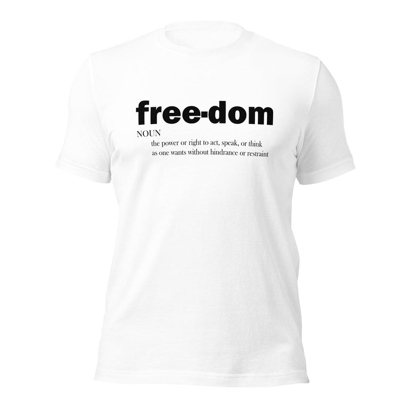 Camiseta de la libertad